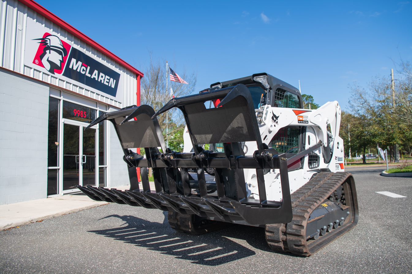 Skid Steer Grapple Bucket | Heavy Duty Skid Steer Grapple